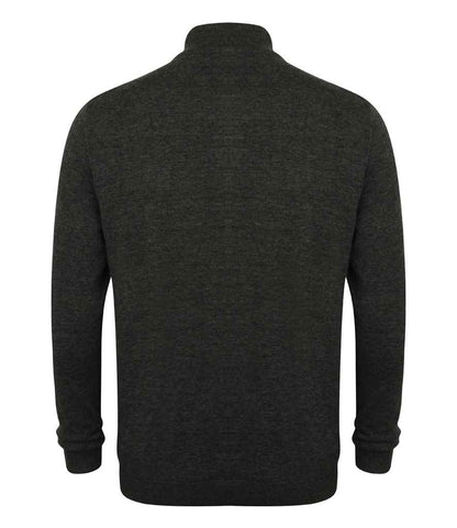 Henbury Unisex Zip Through Cardigan