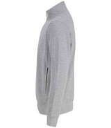 Henbury Unisex Sustainable 1/4 Zip Sweatshirt | Heather Grey thumbnail 7