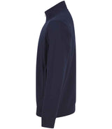 Henbury Unisex Sustainable 1/4 Zip Sweatshirt | Navy thumbnail 3