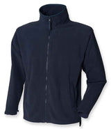 Henbury Micro Fleece Jacket | Navy thumbnail 3