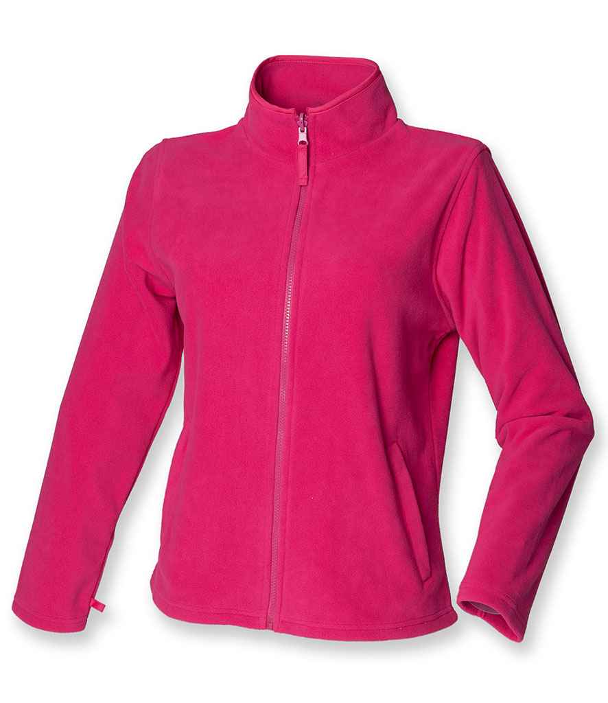 Henbury Ladies Micro Fleece Jacket | Fuchsia