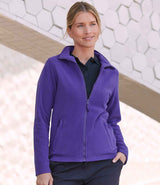 Henbury Ladies Micro Fleece Jacket | Purple thumbnail 1