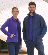 Henbury Ladies Micro Fleece Jacket | Purple thumbnail 2