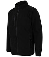 Henbury Recycled Polyester Micro Fleece Jacket | Black thumbnail 7