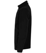 Henbury Recycled Polyester Micro Fleece Jacket | Black thumbnail 6