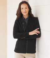 Henbury Recycled Polyester Micro Fleece Jacket | Black thumbnail 2