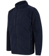 Henbury Recycled Polyester Micro Fleece Jacket | Navy thumbnail 4