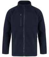 Henbury Recycled Polyester Micro Fleece Jacket | Navy thumbnail 1