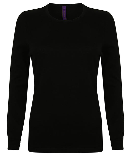 Henbury Ladies Crew Neck Sweater