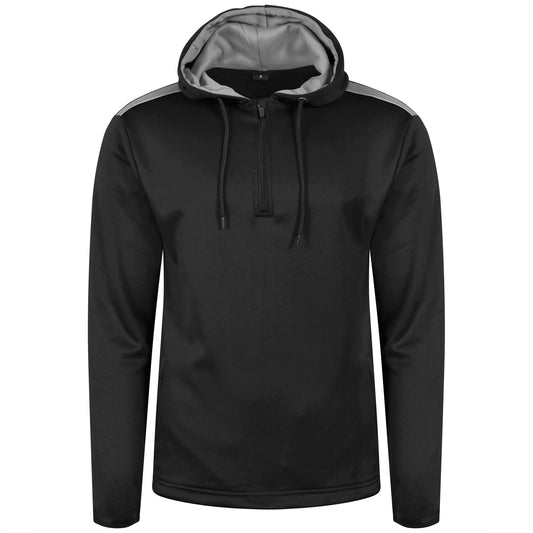 Heritage Hoodie - Black/Silver - 2XL
