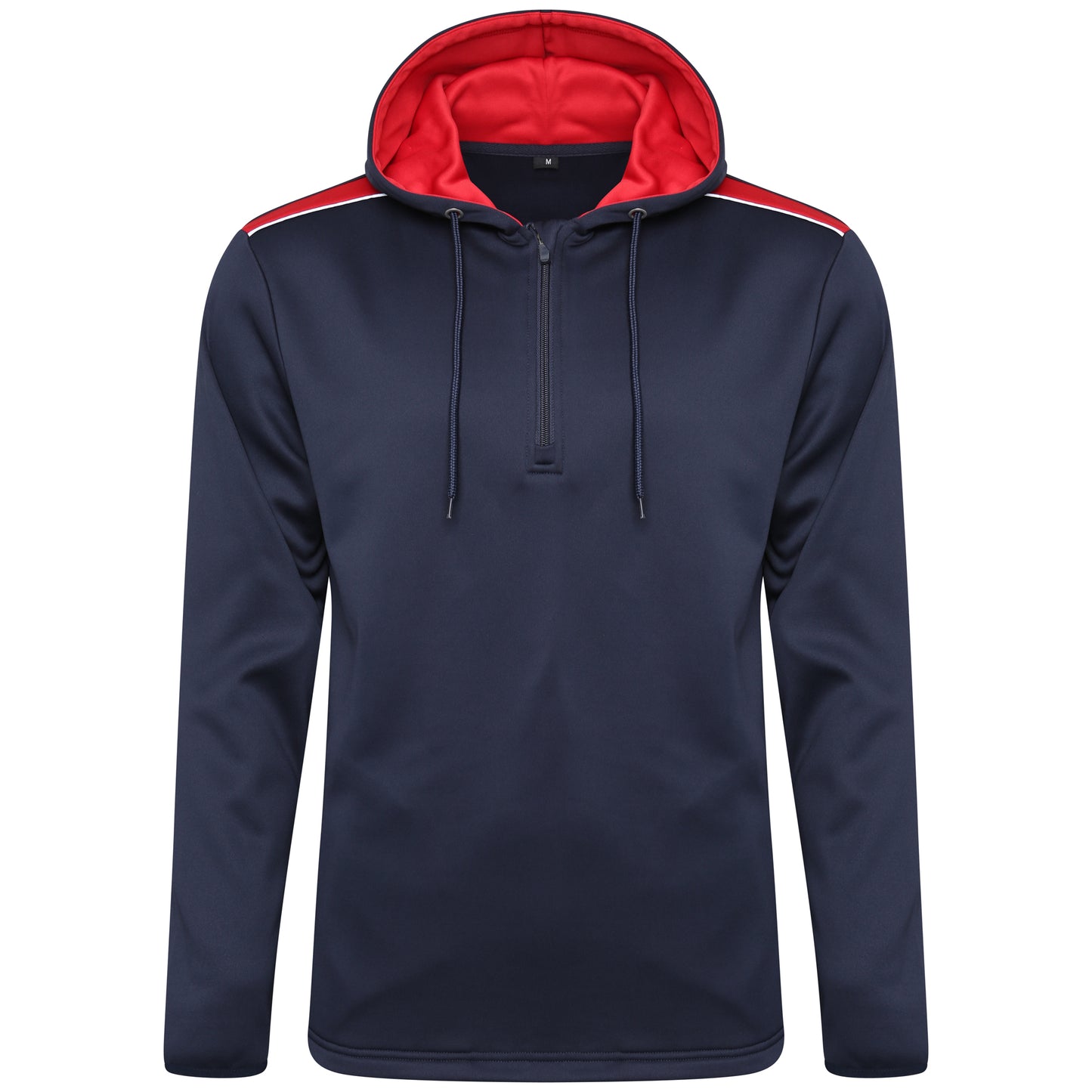 Heritage Hoodie - Navy/Red - 2XL