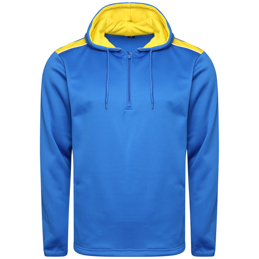 Heritage Hoodie - Royal/Yellow - XSB