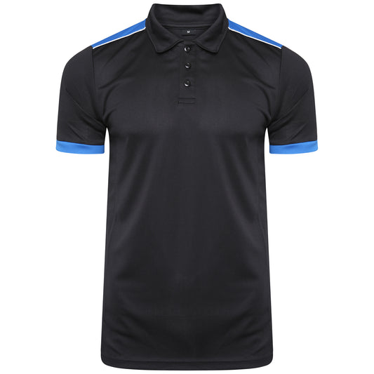 Heritage Polo - Black/Royal - LB