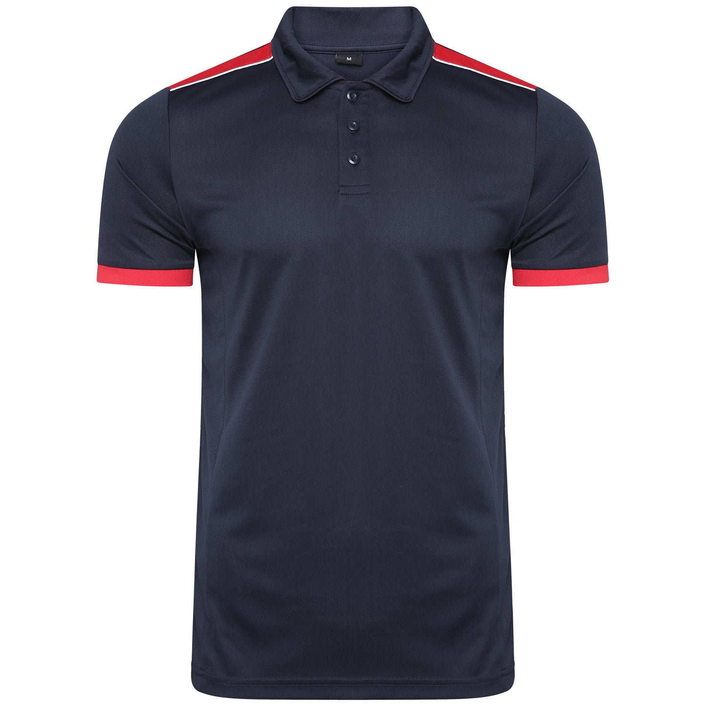 Heritage Polo - Navy/Red - XLB