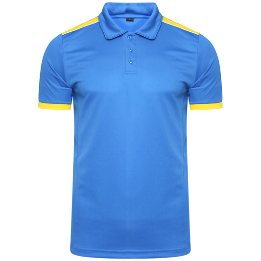 Heritage Polo - Royal/Yellow - MB