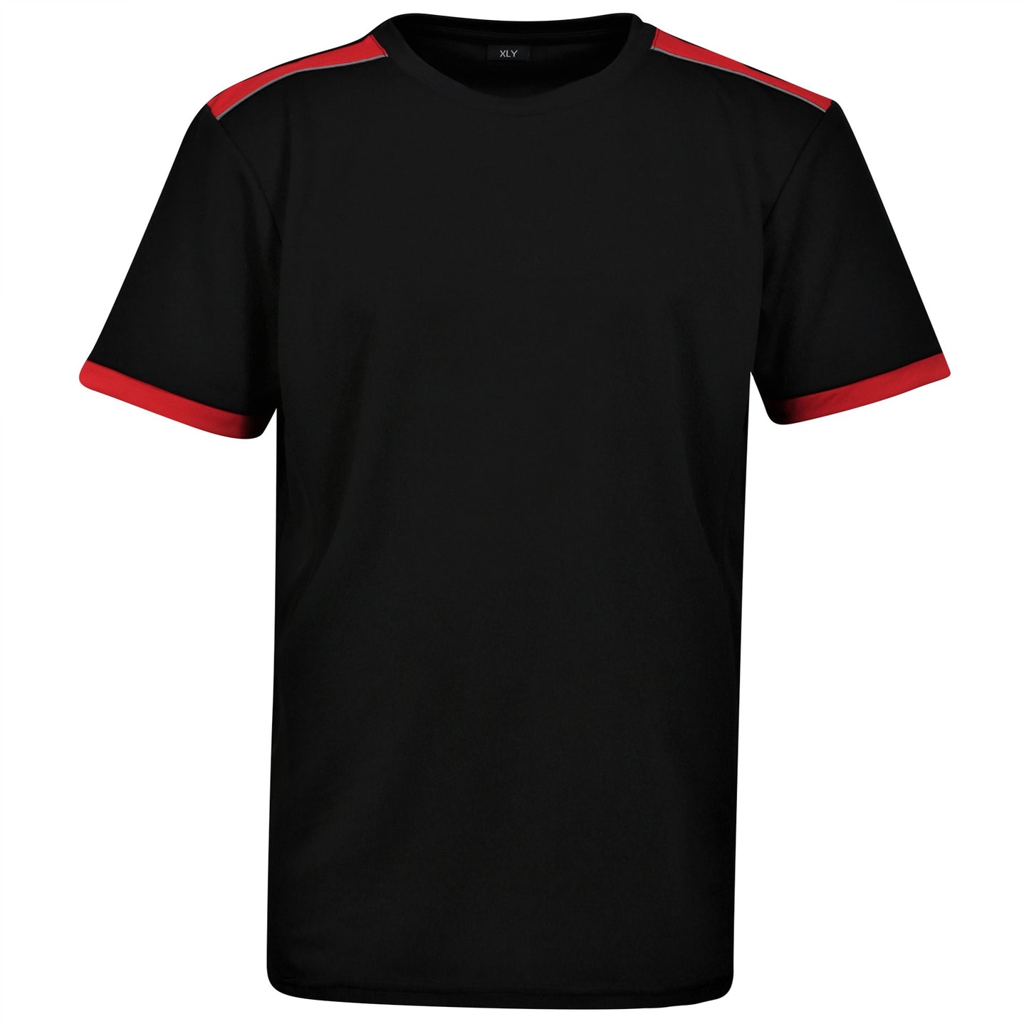 Heritage T-Shirt - Black/Red - XLB