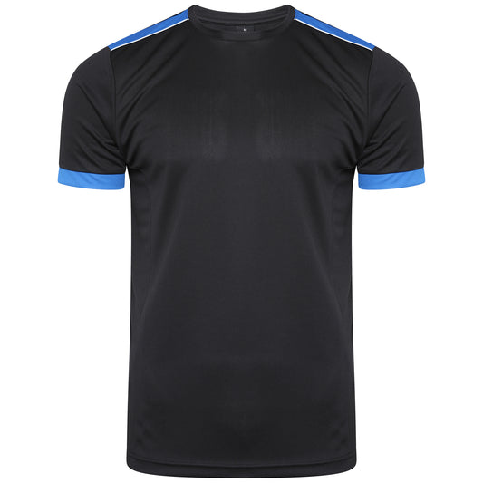 Heritage T-Shirt - Black/Royal - M