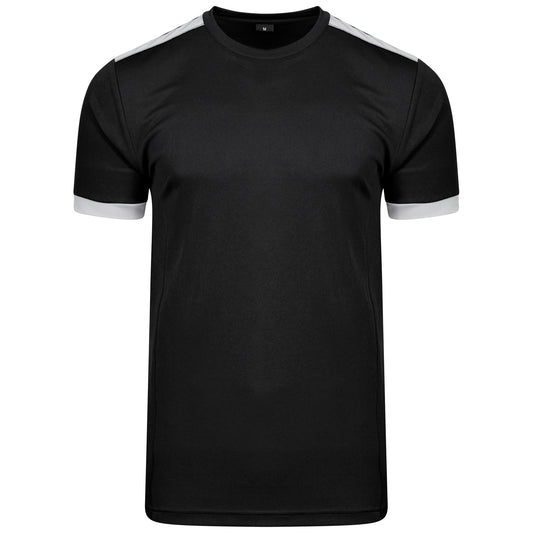 Heritage T-Shirt - Black/Silver - 2XL