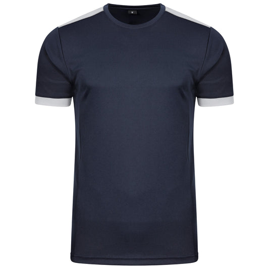 Heritage T-Shirt - Navy/Silver - LB