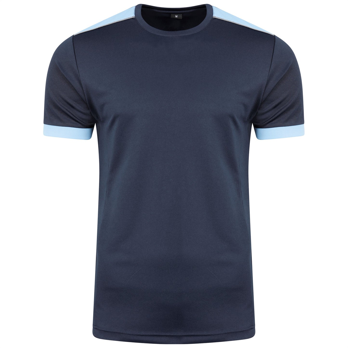 Heritage T-Shirt - Navy/Sky - XLB