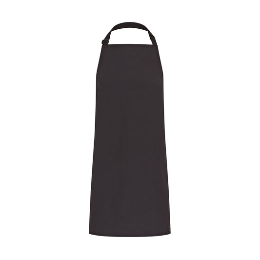 Adjustable Bib Apron - Black - OS