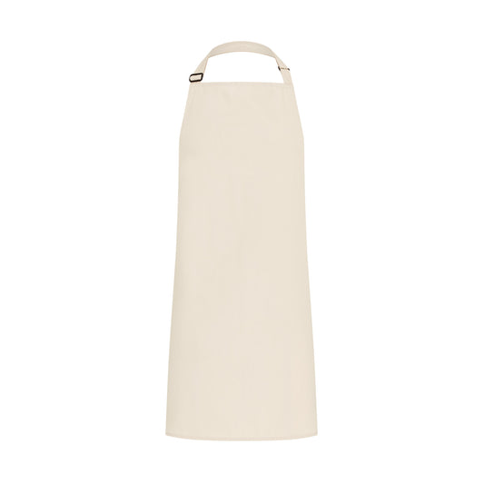 Adjustable Bib Apron - Natural - OS