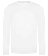 AWDis Cool Long Sleeve Wicking T-Shirt | Arctic White thumbnail 1