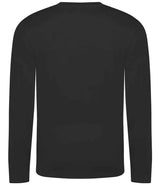 AWDis Cool Long Sleeve Wicking T-Shirt | Jet Black thumbnail 2