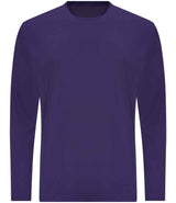 AWDis Cool Long Sleeve Wicking T-Shirt | Purple thumbnail 5
