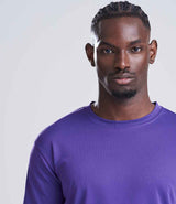 AWDis Cool Long Sleeve Wicking T-Shirt | Purple thumbnail 4