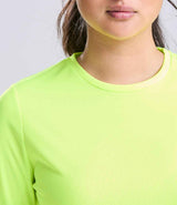 AWDis Ladies Cool Long Sleeve T-Shirt | Electric Yellow thumbnail 4