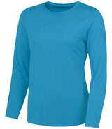 AWDis Ladies Cool Long Sleeve T-Shirt | Sapphire Blue thumbnail 1