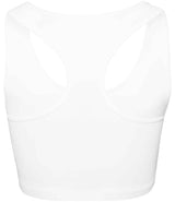AWDis Ladies Cool Sports Crop Top | Arctic White thumbnail 2