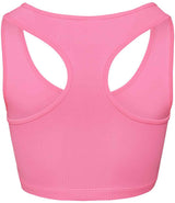 AWDis Ladies Cool Sports Crop Top | Electric Pink thumbnail 2
