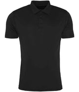 AWDis Cool Smooth Polo Shirt | Jet Black thumbnail 1