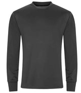 AWDis Cool Long Sleeve Active T-Shirt | Charcoal thumbnail 1