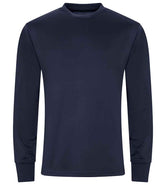 AWDis Cool Long Sleeve Active T-Shirt | French Navy thumbnail 1