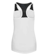 AWDis Ladies Cool Smooth Workout Vest | Arctic White thumbnail 2