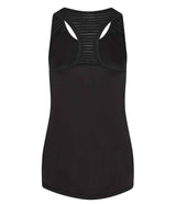 AWDis Ladies Cool Smooth Workout Vest | Jet Black thumbnail 2
