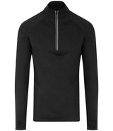 AWDis Cool-Flex™ Half Zip Top | Jet Black thumbnail 1