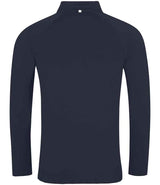 AWDis Cool Half Zip Sweat Top | French Navy/Arctic White thumbnail 2