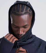 AWDis Cool Cowl Neck Top | Jet Black thumbnail 4