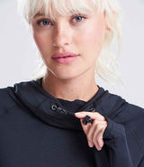 AWDis Ladies Cool Cowl Neck Top | Jet Black thumbnail 4
