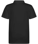 AWDis Kids Cool Polo Shirt | Jet Black thumbnail 2