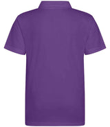 AWDis Kids Cool Polo Shirt | Purple thumbnail 2
