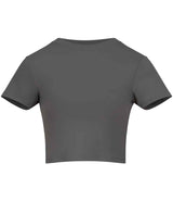 AWDis Ladies Cool Recycled Cropped T-Shirt | Platinum Grey thumbnail 5
