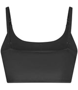 AWDis Ladies Cool Recycled Tech Sports Bra | Jet Black thumbnail 6
