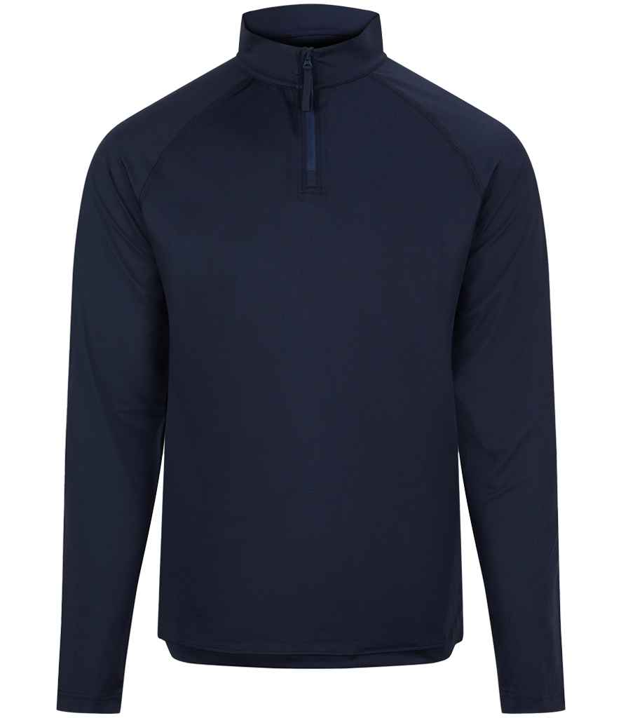 AWDis Cool Lightweight Active 1/4 Zip Top | French Navy