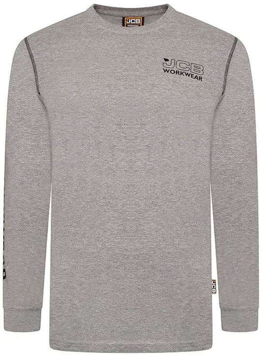 JCB Workwear Banner Long Sleeve T-Shirt