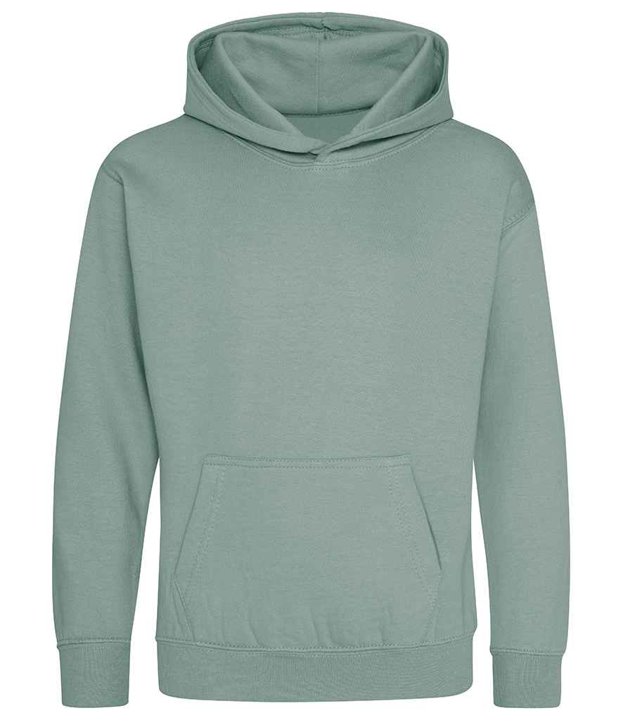 AWDis Kids Hoodie | Dusty Green